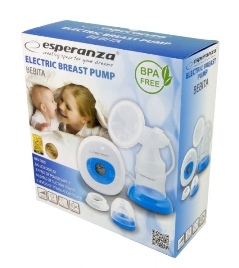 ESPERANZA ECM001B - 5901299954126 ESPERANZA ECM001B BEBITA - LAKTATOR ELEKTRYCZNY ESPERANZA ECM001B - 5901299954126 ESPERANZA ECM001B BEBITA - LAKTATOR ELEKTRYCZNY