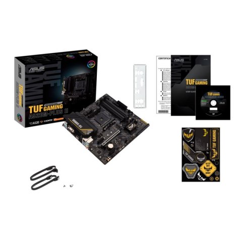 Płyta główna ASUS TUF GAMING A520M-PLUS II (Socket AM4 /micro ATX) Płyta główna ASUS TUF GAMING A520M-PLUS II (Socket AM4 /micro ATX)
