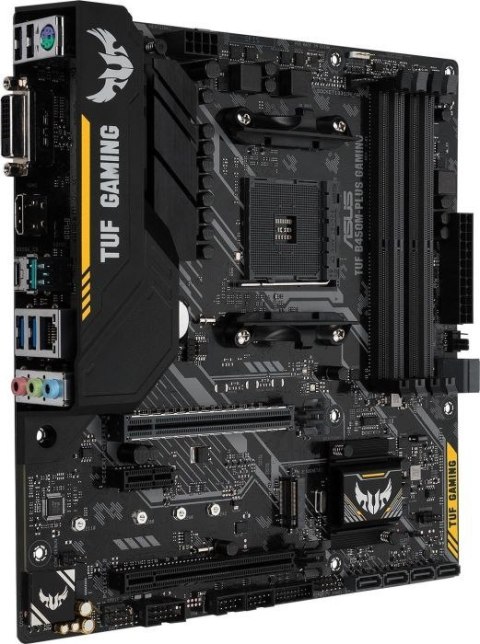 Płyta główna ASUS TUF GAMING B450M-PLUS II (Socket AM4 /micro ATX) Płyta główna ASUS TUF GAMING B450M-PLUS II (Socket AM4 /micro ATX)