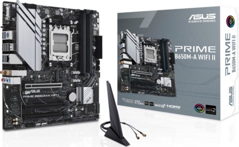 Płyta główna ASUS PRIME B650M-A WIFI II (Socket AM5 /micro ATX) Płyta główna ASUS PRIME B650M-A WIFI II (Socket AM5 /micro ATX)