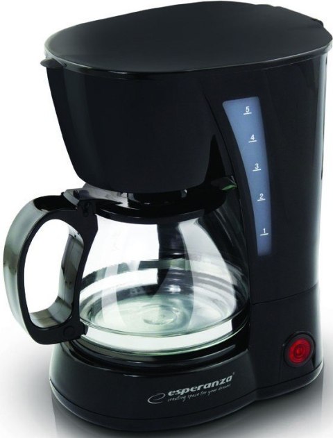 Ekspres przelewowy ESPERANZA Robusta Czarny Ekspres przelewowy ESPERANZA Robusta Czarny