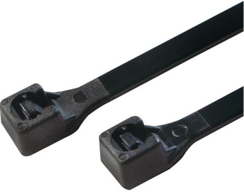 Opaski zaciskowe 50cm, 100szt. czarne Opaski zaciskowe 50cm, 100szt. czarne