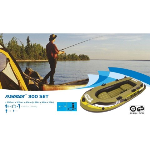 PONTON FISHMAN 300 SET 252x125x26CM 07208-1 PONTON FISHMAN 300 SET 252x125x26CM 07208-1
