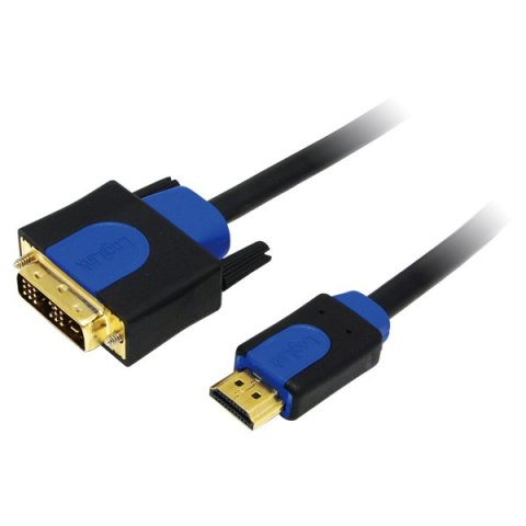 LOGILINK HDMI - DVI-D 2 m 2m /s1x HDMI (wtyk) 1x DVI-D (wtyk) LOGILINK HDMI - DVI-D 2 m 2m /s1x HDMI (wtyk) 1x DVI-D (wtyk)