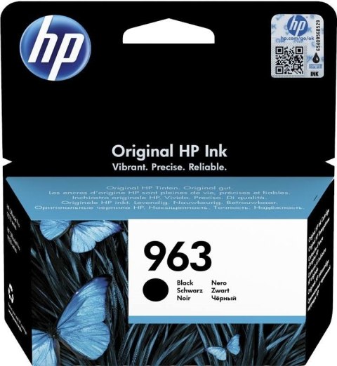 Tusz HP 963 Czarny 3JA26AE Tusz HP 963 Czarny 3JA26AE