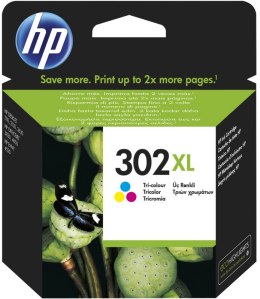 Wkład HP Tusz HP 302 XL tri-color (F6U67AE) F6U67AE