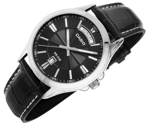 Zegarek Męski CASIO MTP-1381L-1AVDF + BOX CASIO Zegarek Męski CASIO MTP-1381L-1AVDF + BOX CASIO