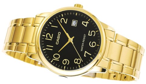 Zegarek Męski CASIO MTP-V002G-1BUDF + BOX CASIO Zegarek Męski CASIO MTP-V002G-1BUDF + BOX CASIO