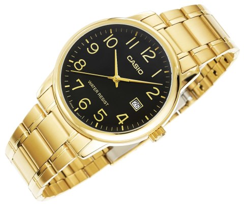 Zegarek Męski CASIO MTP-V002G-1BUDF + BOX CASIO Zegarek Męski CASIO MTP-V002G-1BUDF + BOX CASIO