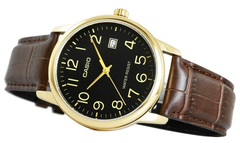 Zegarek Męski CASIO MTP-V002GL-1BUDF + BOX CASIO Zegarek Męski CASIO MTP-V002GL-1BUDF + BOX CASIO