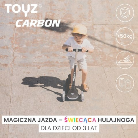 HULAJNOGA 3-KOŁOWA CARBON PINK HULAJNOGA 3-KOŁOWA CARBON PINK