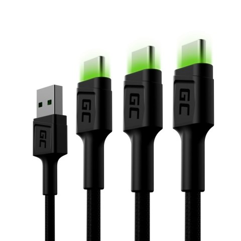 Kabel USB GREEN CELL USB typ C 1.2 Kabel USB GREEN CELL USB typ C 1.2