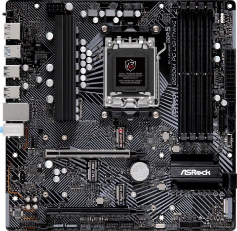 Płyta główna ASROCK B650M PG LIGHTNING (Socket AM5 /micro ATX) Płyta główna ASROCK B650M PG LIGHTNING (Socket AM5 /micro ATX)
