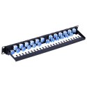 I-PP 24-RU-C6ATSL TECHLY 19 Patch panel I-PP 24-RU-C6ATSL TECHLY 19 Patch panel