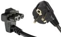 Kabel zasilający AKYGA Standardowy 1.5m. AK-NB-02 Kabel zasilający AKYGA Standardowy 1.5m. AK-NB-02