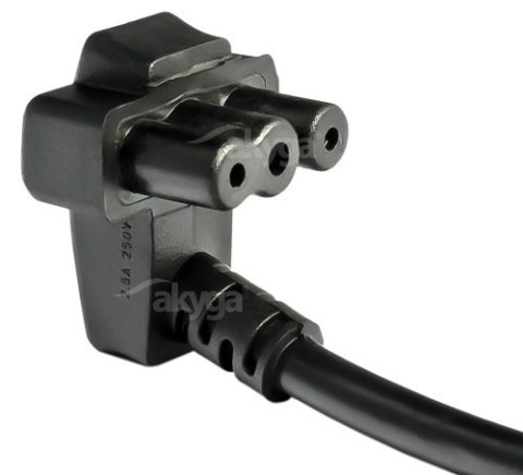 Kabel zasilający AKYGA Standardowy 1.5m. AK-NB-02 Kabel zasilający AKYGA Standardowy 1.5m. AK-NB-02