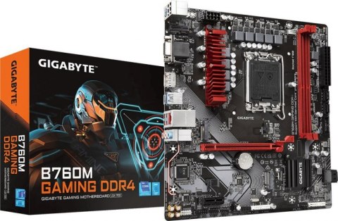 Płyta główna GIGABYTE B760M GAMING DDR4 (Socket 1700 /micro ATX) Płyta główna GIGABYTE B760M GAMING DDR4 (Socket 1700 /micro ATX)