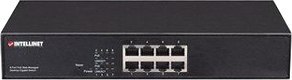 Przełącznik INTELLINET NETWORK SOLUTIONS 8 Port Fast Ethernet PoE+ 560764 (8x 10/100 ) Przełącznik INTELLINET NETWORK SOLUTIONS 8 Port Fast Ethernet PoE+ 560764 (8x 10/100 )