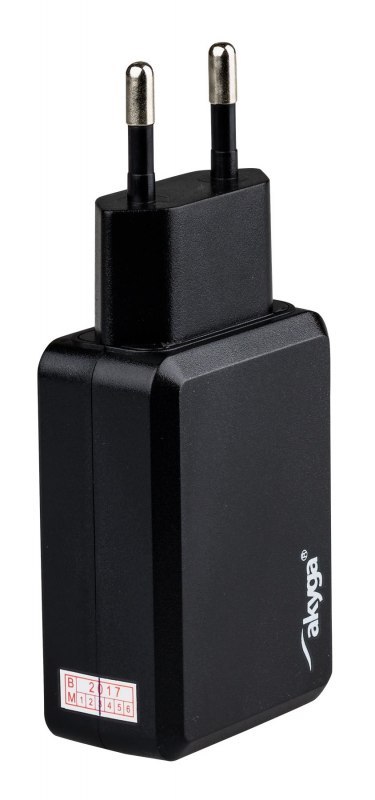 Zasilacz AKYGA AK-CH-06(1x USB2100mA5V) Zasilacz AKYGA AK-CH-06(1x USB2100mA5V)