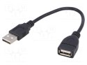 Kabel USB AKYGA USB typ A 0.15 Kabel USB AKYGA USB typ A 0.15
