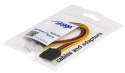 Kabel zasilający AKYGA SATA (wtyk) - SATA (gniazdo) + Molex 0.15m. AK-CA-32 Kabel zasilający AKYGA SATA (wtyk) - SATA (gniazdo) + Molex 0.15m. AK-CA-32