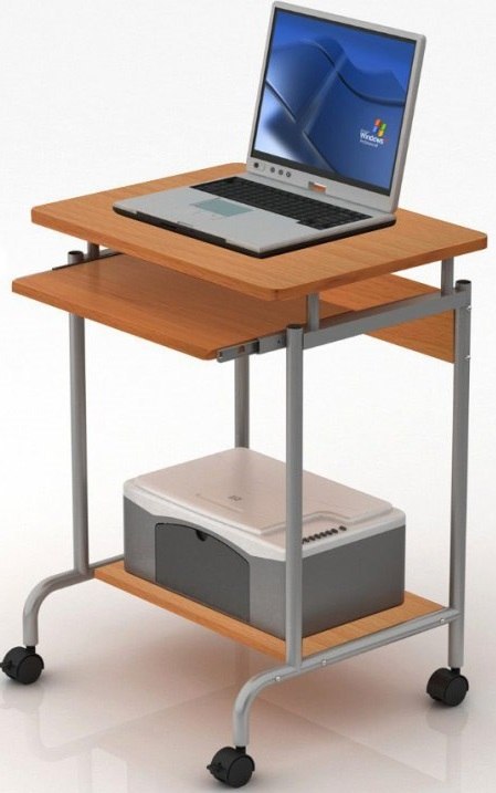 Mobilne biurko na kółkach TECHLY ICA-TB S005 Mobilne biurko na kółkach TECHLY ICA-TB S005