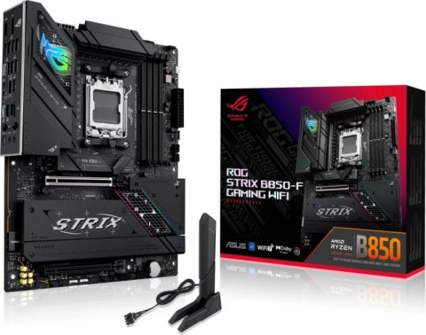 Płyta główna ASUS ROG STRIX B850-F GAMING WIFI (Socket AM5 /ATX) Płyta główna ASUS ROG STRIX B850-F GAMING WIFI (Socket AM5 /ATX)