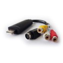 Grabber TECHLY I-USB-VIDEO-700TY USB - 1x S-Video + 3x RCA Grabber TECHLY I-USB-VIDEO-700TY USB - 1x S-Video + 3x RCA