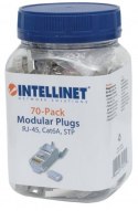 INTELLINET NETWORK SOLUTIONS Wtyk Modularny RJ45 Cat6A STP Wtyk INTELLINET NETWORK SOLUTIONS Wtyk Modularny RJ45 Cat6A STP Wtyk