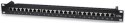 Patchpanel 19 cali, 24 porty, STP kat.5e czarny Patchpanel 19 cali, 24 porty, STP kat.5e czarny