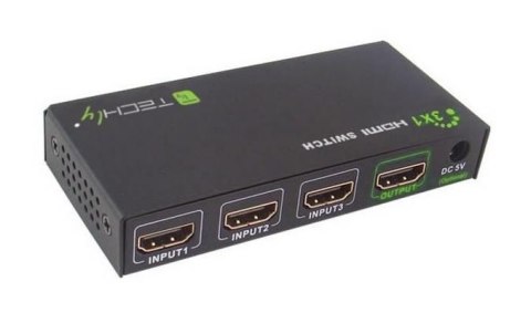 Przełącznik/Rozdzielacz Video TECHLY 309913 Przełącznik/Rozdzielacz Video TECHLY 309913