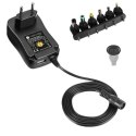 Zasilacz TECHLY IPW-NTS2250G2(Wymienne wtyki DC (6 rodzajów)2250mA3V) Zasilacz TECHLY IPW-NTS2250G2(Wymienne wtyki DC (6 rodzajów)2250mA3V)