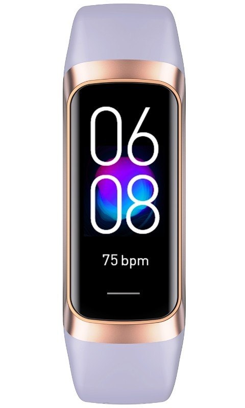 Smartband Damski RUBICON RNCF05 Rose Gold/Berry SMARUB214 RUBICON Smartband Damski RUBICON RNCF05 Rose Gold/Berry SMARUB214 RUBICON