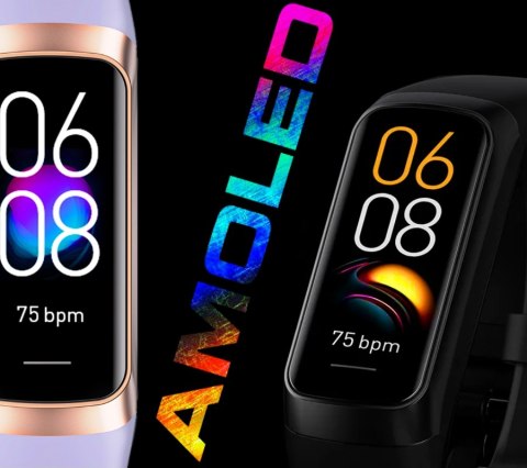 Smartband Damski RUBICON RNCF05 Rose Gold/Berry SMARUB214 RUBICON Smartband Damski RUBICON RNCF05 Rose Gold/Berry SMARUB214 RUBICON