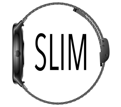Smartwatch Damski RUBICON RNBE66 Black SMARUB124 RUBICON Smartwatch Damski RUBICON RNBE66 Black SMARUB124 RUBICON