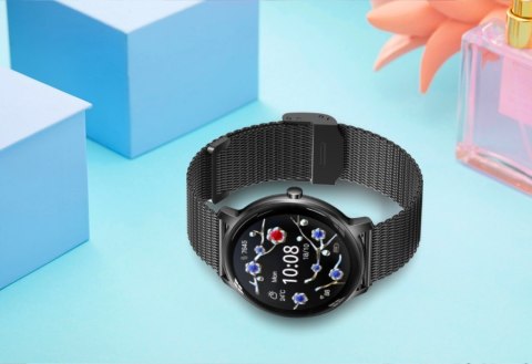 Smartwatch Damski RUBICON RNBE66 Black SMARUB124 RUBICON Smartwatch Damski RUBICON RNBE66 Black SMARUB124 RUBICON