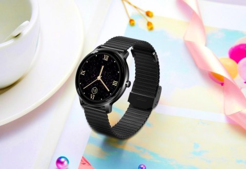 Smartwatch Damski RUBICON RNBE66 Black SMARUB124 RUBICON Smartwatch Damski RUBICON RNBE66 Black SMARUB124 RUBICON