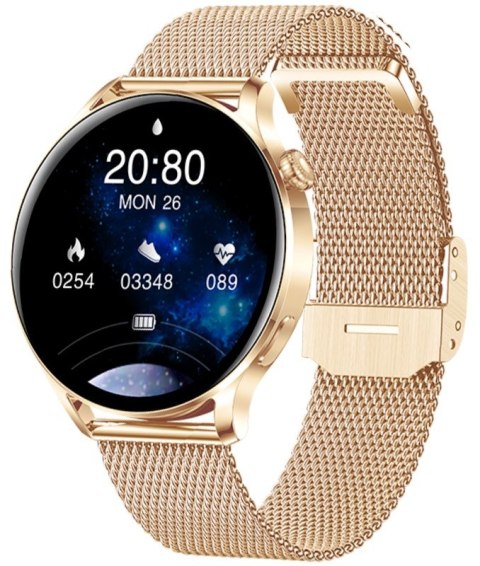 Smartwatch Damski RUBICON RNCE81 Rose Gold SMARUB131 RUBICON Smartwatch Damski RUBICON RNCE81 Rose Gold SMARUB131 RUBICON