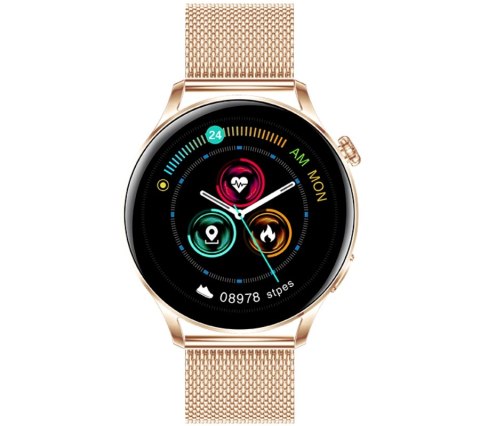 Smartwatch Damski RUBICON RNCE81 Rose Gold SMARUB131 RUBICON Smartwatch Damski RUBICON RNCE81 Rose Gold SMARUB131 RUBICON