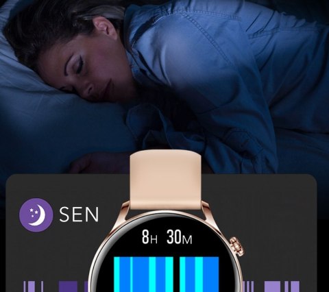 Smartwatch Damski RUBICON RNCE81 Rose Gold SMARUB131 RUBICON Smartwatch Damski RUBICON RNCE81 Rose Gold SMARUB131 RUBICON