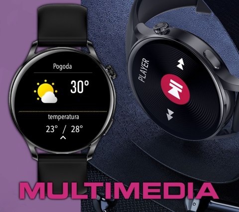 Smartwatch Damski RUBICON RNCE81 Rose Gold SMARUB131 RUBICON Smartwatch Damski RUBICON RNCE81 Rose Gold SMARUB131 RUBICON