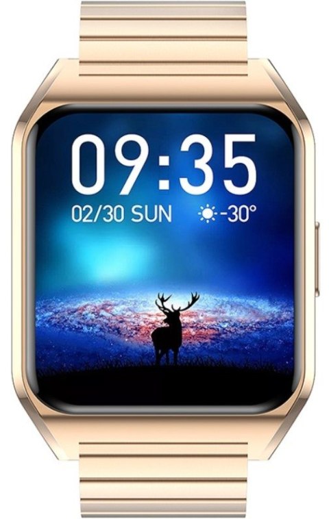 Smartwatch Damski RUBICON RNCE89 Gold Rose SMARUB163 RUBICON Smartwatch Damski RUBICON RNCE89 Gold Rose SMARUB163 RUBICON