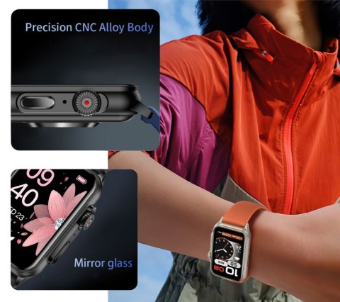 Smartwatch Damski RUBICON RNCF06 Rose Gold/Pink SMARUB223 RUBICON Smartwatch Damski RUBICON RNCF06 Rose Gold/Pink SMARUB223 RUBICON