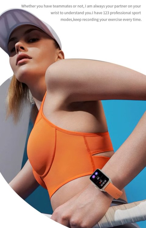 Smartwatch Damski RUBICON RNCF06 Rose Gold/Pink SMARUB223 RUBICON Smartwatch Damski RUBICON RNCF06 Rose Gold/Pink SMARUB223 RUBICON