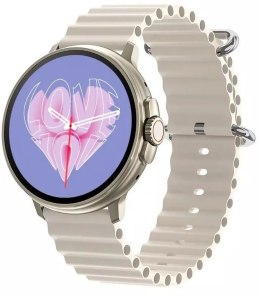 Smartwatch Damski RUBICON RNCF15 Tytan/Light Latte SMARUB260 RUBICON