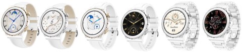 Smartwatch Damski Rubicon RNCE92 PRO White/2 x Pasek SMARUB171 RUBICON Smartwatch Damski Rubicon RNCE92 PRO White/2 x Pasek SMARUB171 RUBICON