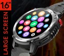 Smartwatch Męski RUBICON RNCF08 Black/Moro SMARUB232 RUBICON