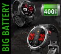 Smartwatch Męski RUBICON RNCF08 Black/Moro SMARUB232 RUBICON