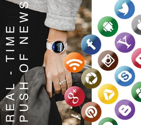 Smartwatch Męski RUBICON RNCF14 Black SMARUB250 RUBICON Smartwatch Męski RUBICON RNCF14 Black SMARUB250 RUBICON