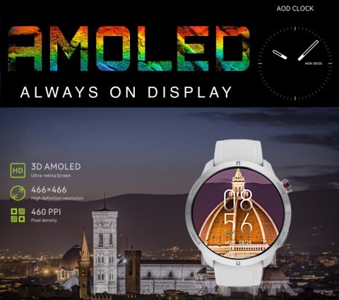 Smartwatch Męski RUBICON RNCF14 Black SMARUB250 RUBICON Smartwatch Męski RUBICON RNCF14 Black SMARUB250 RUBICON
